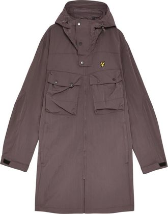 Lyle & Scott Jassen, Heren, Bruin, XS, Mid Jassen Guard Parka