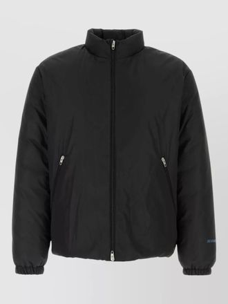 Jil Sander polyester down jacket elastic cuffs high collar