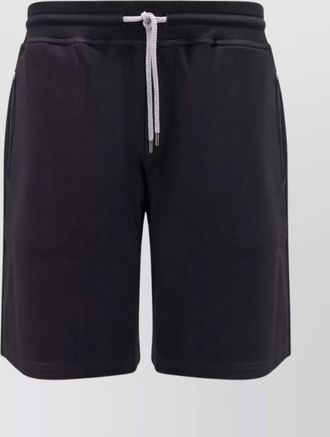 Brunello Cucinelli cotton blend jogger shorts
