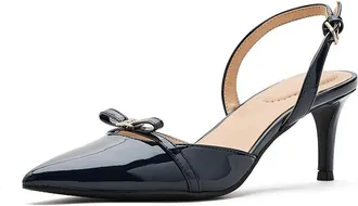 Bandolino Pracen Womens Shoes Navy Patent : 7.5 M, Synthetic