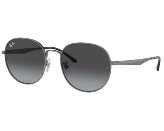 Ray-Ban Grey Gradient Round Unisex Sunglasses RB3727D 004/8G 57