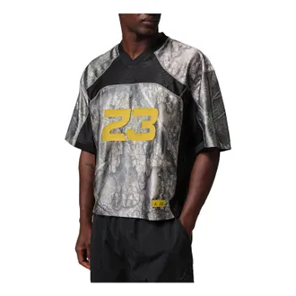 Nike Jordan Brooklyn Realtree Jersey White Black Bright Citron IM9869-100