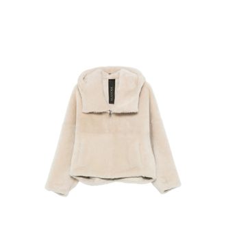 BLANCHA Hooded Shearling Jacket