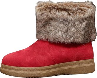 Generic Womens Winter Boots Fuzzy Snow Boots for Women Short PU Faux Leather Warm Fur Lined Waterproof Ankle Booties Slip Casual Round Toe Shoes