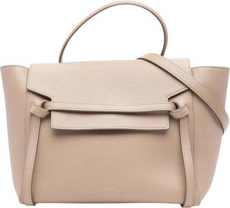 Celine Pre-owned Top Handle Bag - Dames - Vintage Handtas - Beige - ONE Size - Vintage