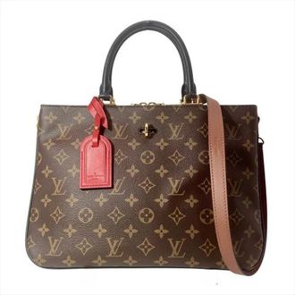 Louis Vuitton Pre-owned Monogram Schoudertas - Dames - Vintage Handtas - Rood - ONE Size - Vintage