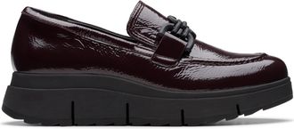 Clarks Loriini Izzy in Purple Leather