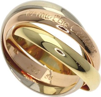 Cartier Yellow Gold (18K) Pink Gold (18K) White Gold (18K) Band Ring (Pre-Owned)