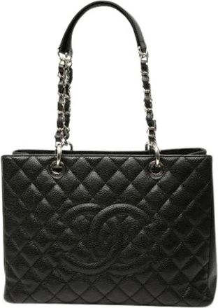 Chanel Pre-owned The Grand Shopping Tote - Pre-owned - Mujer - Negro - ONE SIZE