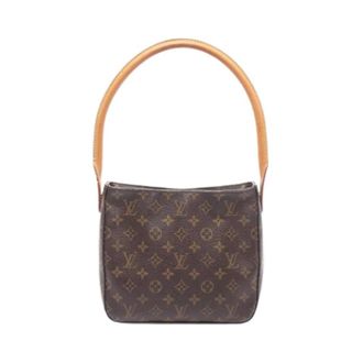 Louis Vuitton Pre-owned Handbags, female, Brown, Size: ONE SIZE Pre-owned Looping MM Shoulder Bag