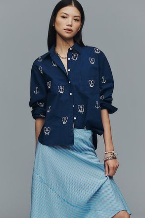 Maeve The Shrunken Bennet Buttondown Shirt by Maeve