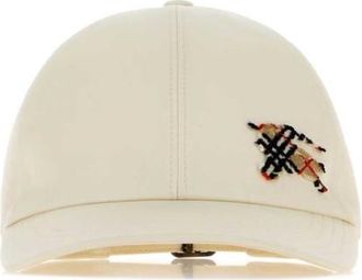 Burberry Off White Logo Solid Baseball Hat