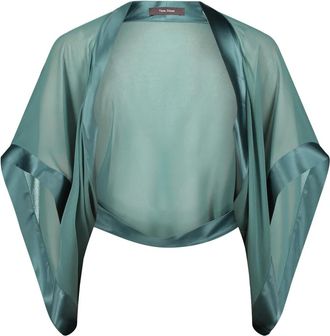 Vera Mont Dames, Jassen, Groen, Maat: S Chiffon