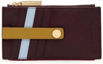 Hammitt 210 West Leather Wallet in Regatta Stripe/Gold at Nordstrom