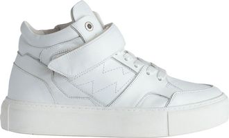 Zadig&Voltaire Mid Flash Chunky Smooth Leather Sneaker