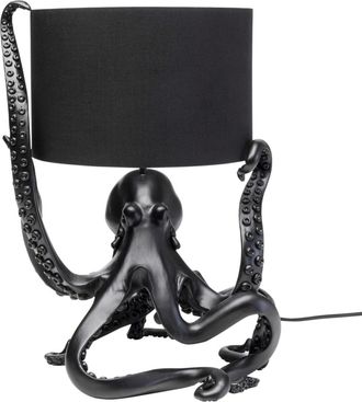 Kare Design L&aacute;mpara de mesa negro 48 cm de poliresina