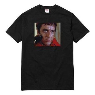 SUPREME FW17 x Scarface Shower Tee Black Crossover Short Sleeve Unisex SUP-SS18-0216