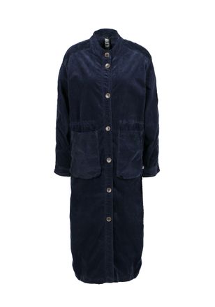 Freaky Nation Langmantel FREAKY NATION Fabiana-FN, Damen, Gr. M (38), blau, 100% Baumwolle, M&auml;ntel Langmantel