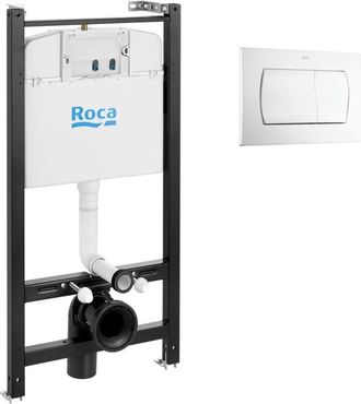 Roca Roca - Pack Bastidor Active + Placa De Accionamiento Blanco ( Active-1-)