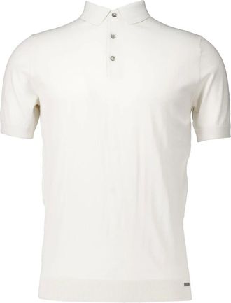 Gentiluomo Tops, Heren, Wit, L, Off White Polo Shirt