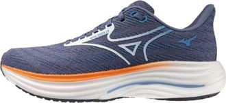 Mizuno Wave Rider 29 Cyan Gray White Orange J1GC250354