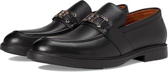 Stacy Adams Todridge Moc Toe Slip-On Loafer Mens Shoes Black Tumble : 10.5 M, Leather