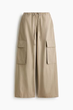 H&M Cargohose aus Baumwolle - Brown