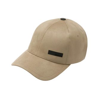 Roberto Ricci Design Nabucco Cap - Heren - Accessoires - Beige - Maat: S/M Su&egrave;de