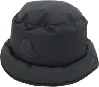 Moncler Pre-owned Hat - Heren - Vintage Accessoires - Zwart - ONE Size - Vintage