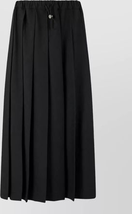 Fabiana Filippi high-rise pleated maxi skirt