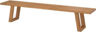 Rendez-Vous Déco Banco de jardín de madera de teca reciclada 220 cm
