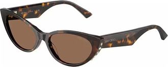 Jimmy Choo London Dames, Accessoires, Bruin, Maat: 55 MM