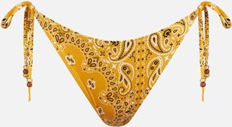 MC2 Saint Barth Woman Swim Briefs With Bandanna Print
