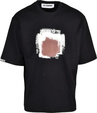 Les Hommes T-Shirt - - Tops - Uomo - Nero - L