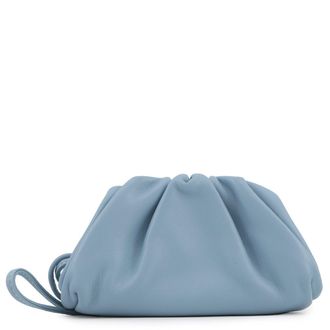 Bottega Veneta Light Blue Leather Coin Purse/Coin Case (Pre-Owned)