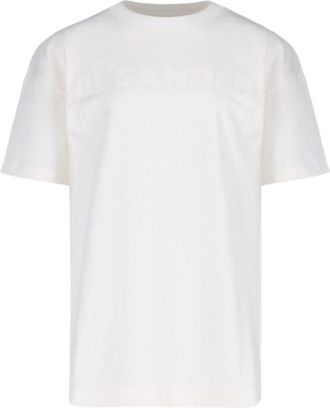 Jil Sander Logo T-Shirt - White