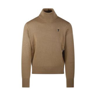 Ami Hombre, Jerseys, Beige, Talla: L