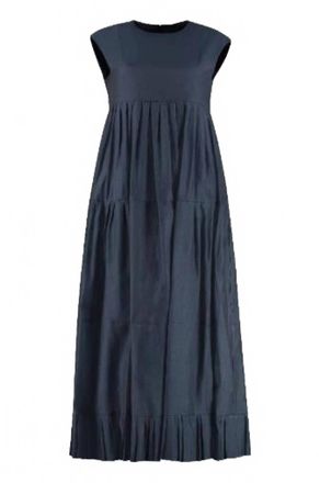 Max Mara Womens Lidia Tailored Dress In Navy