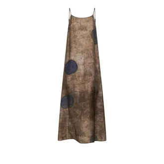Uma Wang Maxi Dresses, female, Brown, Size: XL Anaya Maxi Dress
