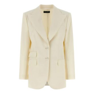 Dolce & Gabbana Turlington Blazer - female - Dolce & Gabbana - Blazers - White - S - Jackets