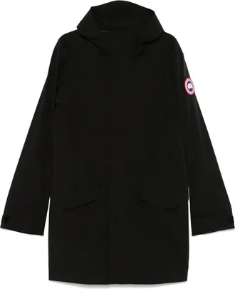 Canada Goose Barclay coat - men - Polyester/Polyester/Spandex/Elastane - M - Black