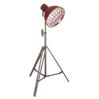 Wanderlust Deco L&aacute;mpara De Pie De Metal Gris 36x36x127