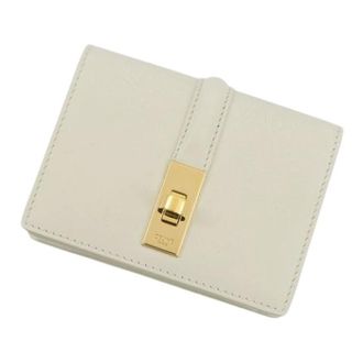 Celine Pre-owned Wallets, female, Beige, Size: ONE SIZE Pre-owned Card case