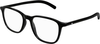Montblanc Glasses, male, Black, Size: 52 MM Optical Frame