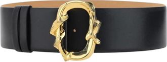 Alexander McQueen Dames, Accessoires, Zwart, Maat: 85 CM Leer