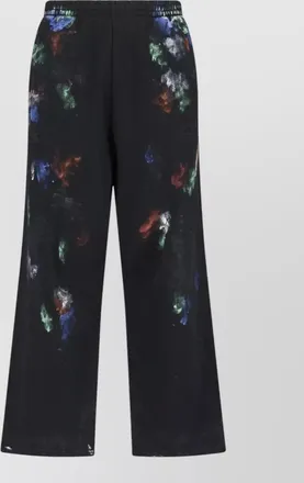 Balenciaga straight shorts allover print side pockets