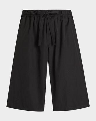 Dolce & Gabbana Men & apos;s Cotton Poplin Drawstring Bermuda Shorts