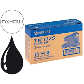 Kyocera T&oacute;ner Kyocera Tk-1125 Negro