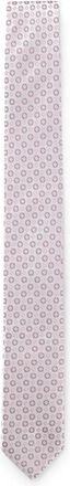 BOSS Silk-blend tie with jacquard pattern