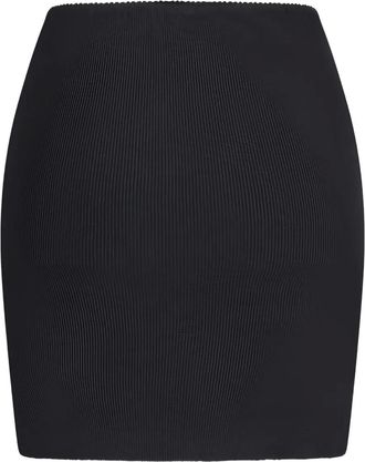 Dolce & Gabbana Gonna a coste - Nero